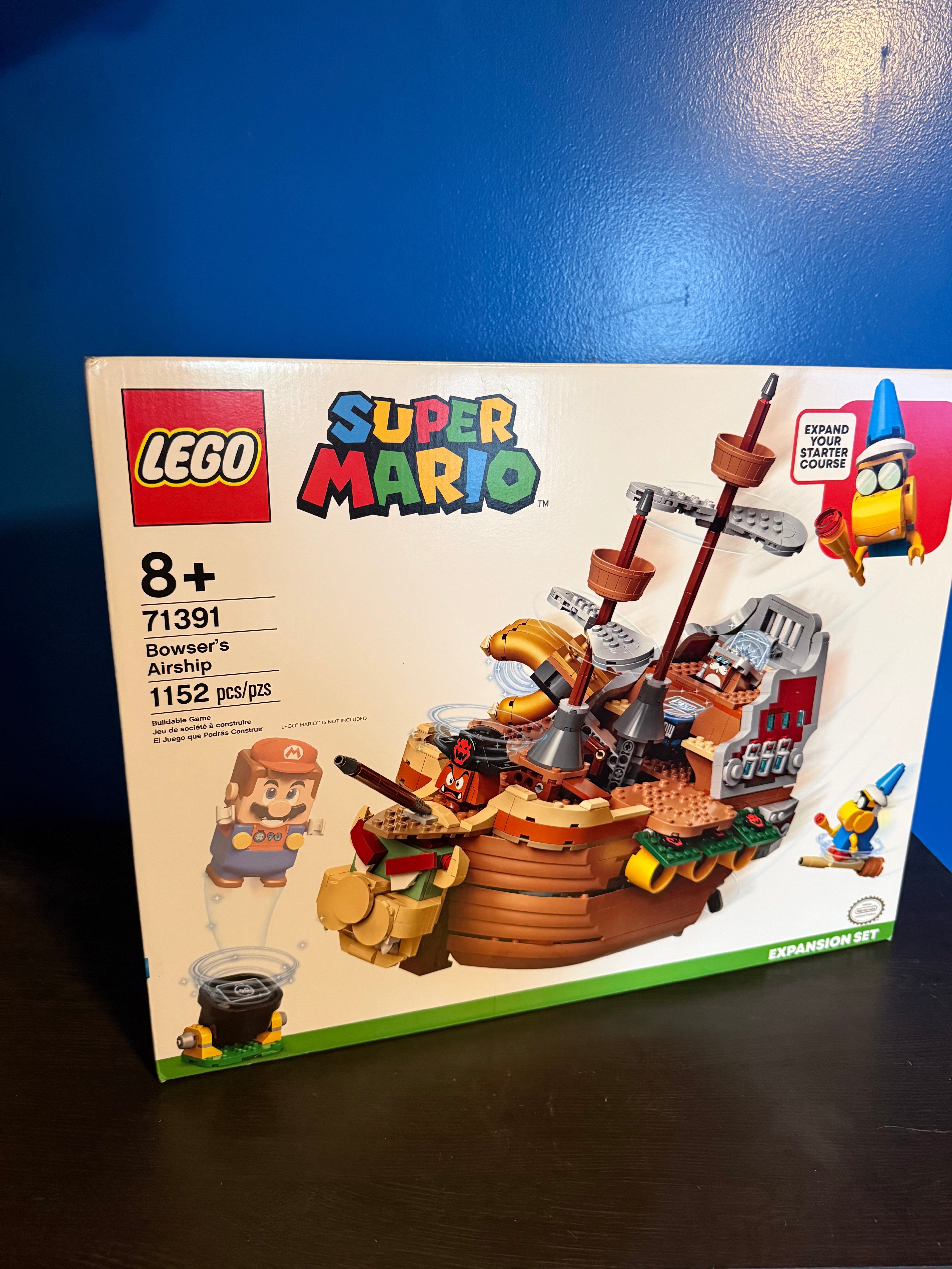 Lego super Mario Bowsers airship 71391