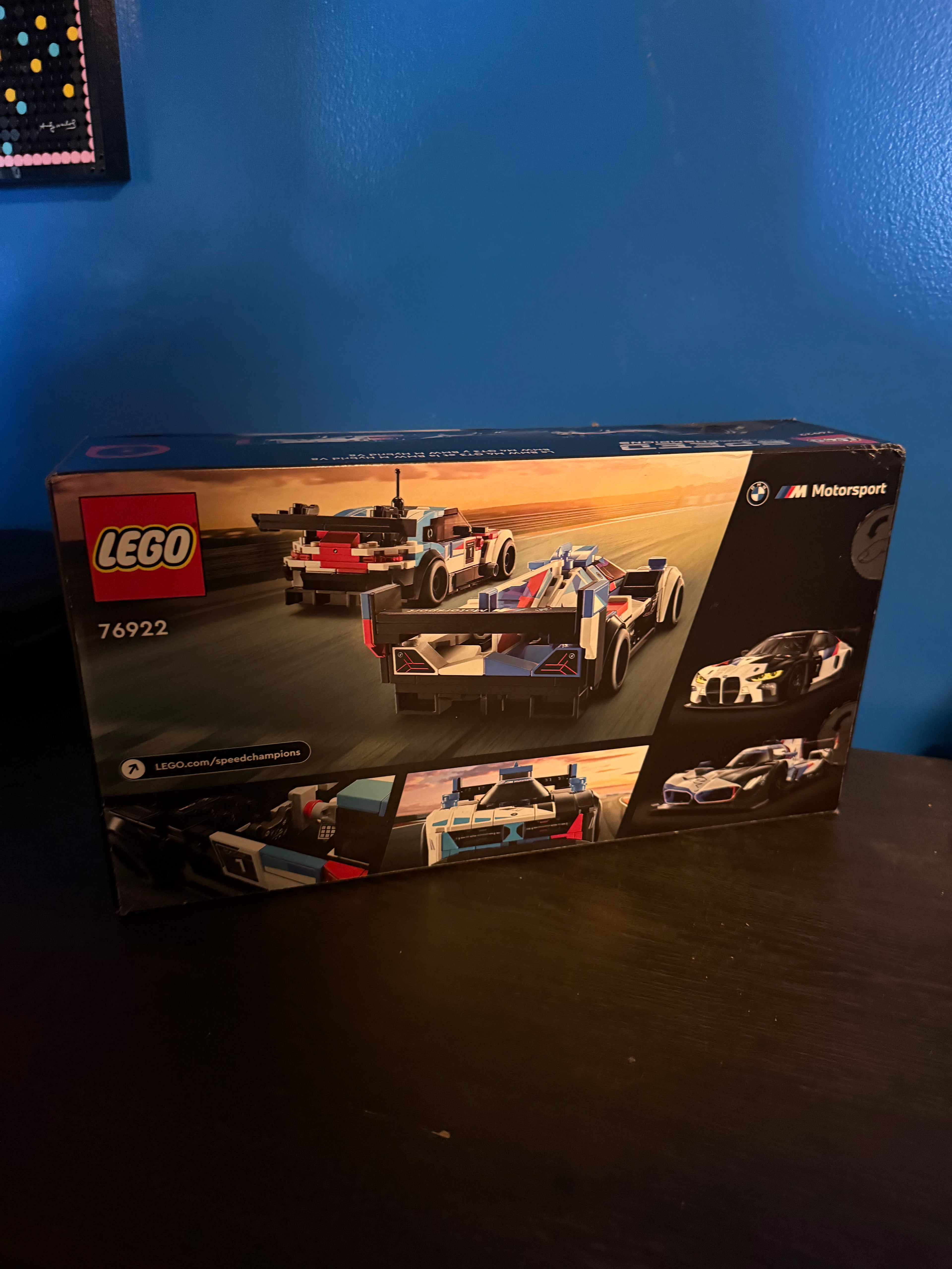 LEGO SPEED CHAMPIONS: Bmw M4 Gt3 & Bmw M Hybrid V8 Race Cars (76922)