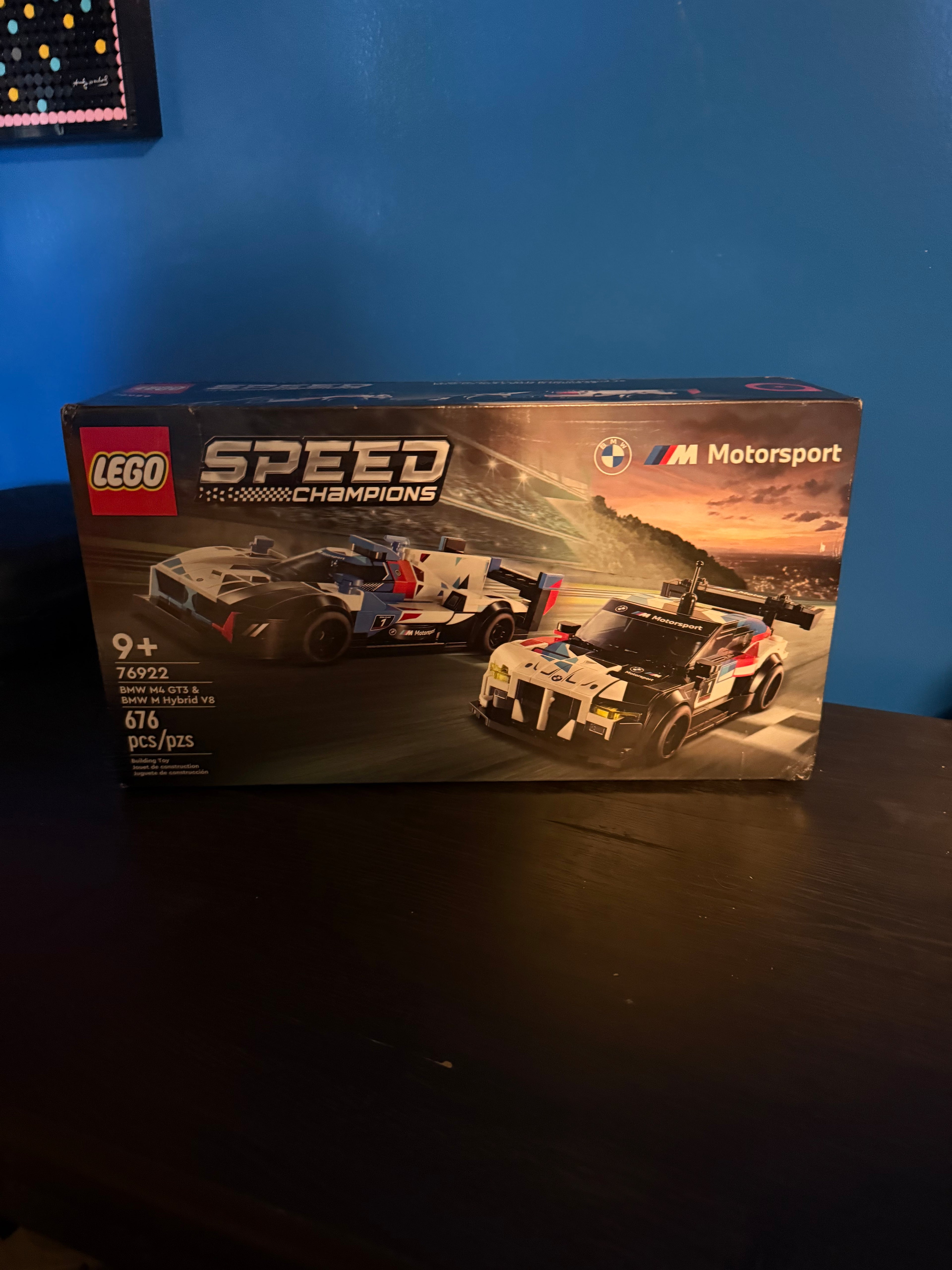 LEGO SPEED CHAMPIONS: Bmw M4 Gt3 & Bmw M Hybrid V8 Race Cars (76922)