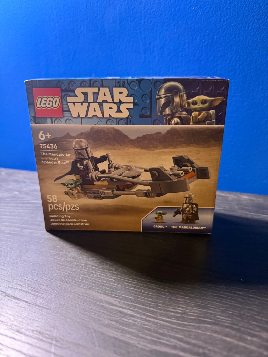 LEGO Star Wars The Mandalorian & Grogu's Speeder Bike 75436