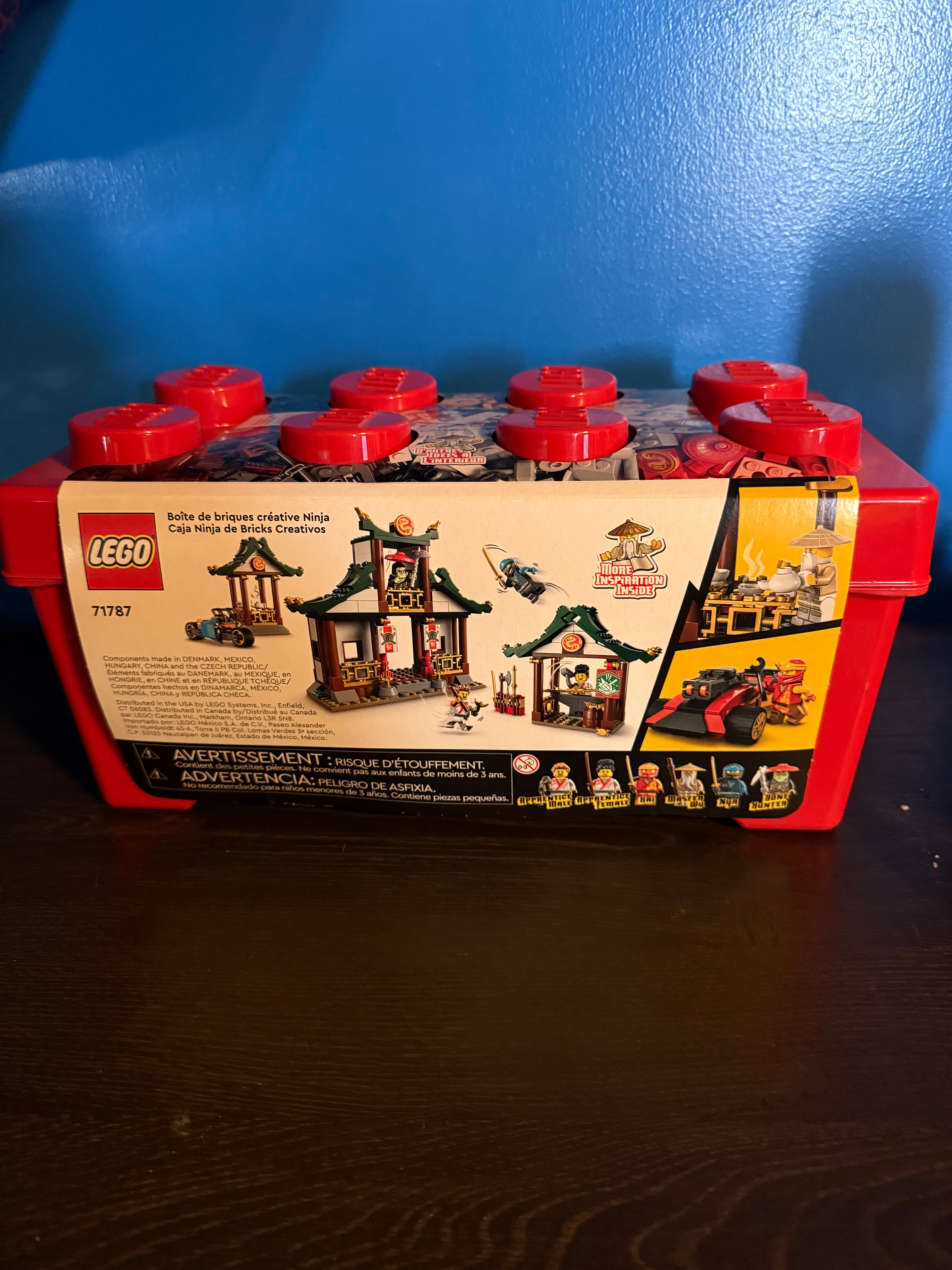 Lego Ninjago Creative Ninja Brick Box 71787