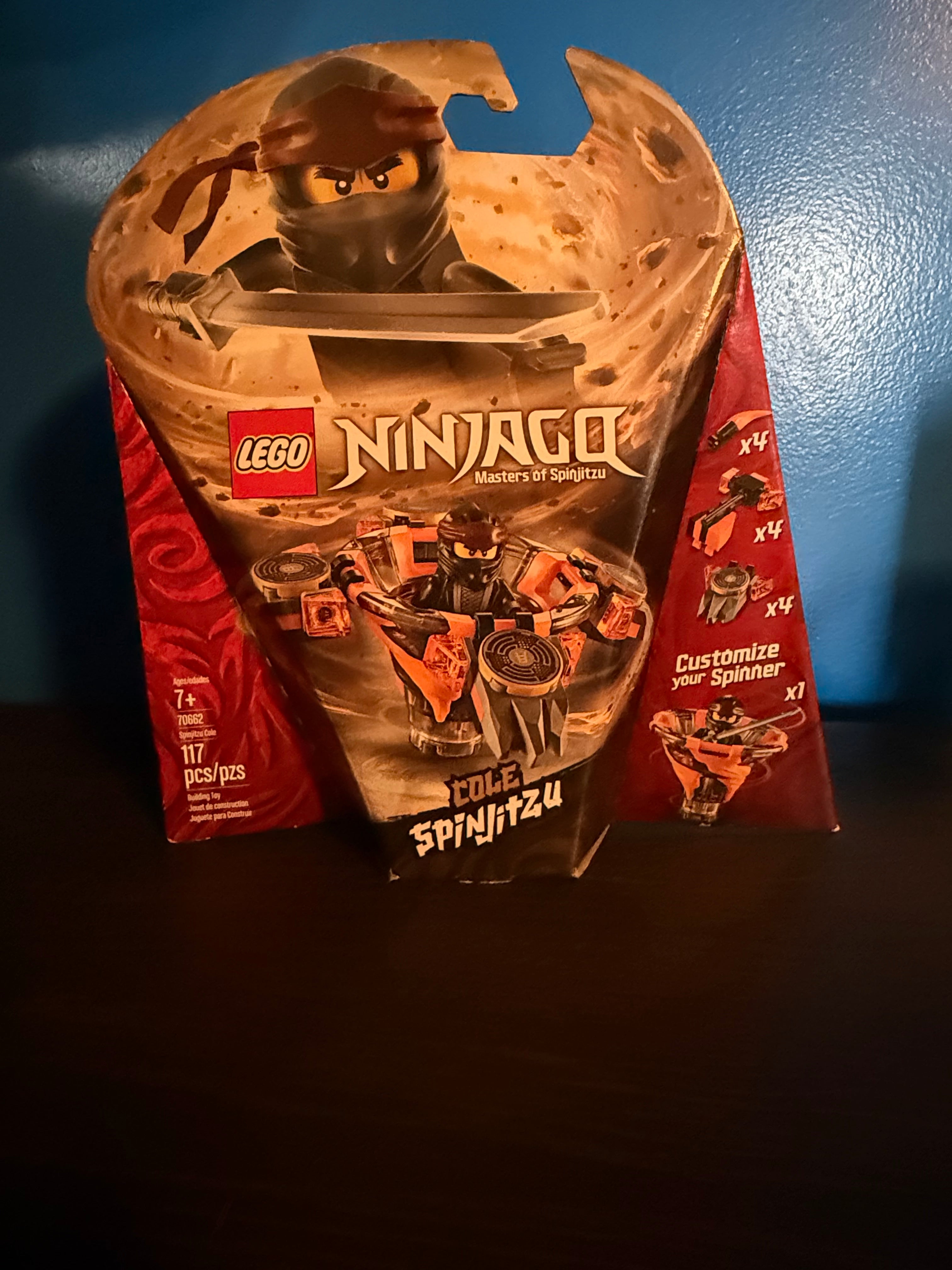 Lego Spinjitzu Cole 70662
