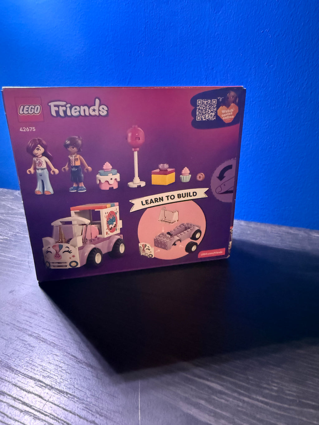 Lego Friends Unicorn Cake Delivery Car 42675