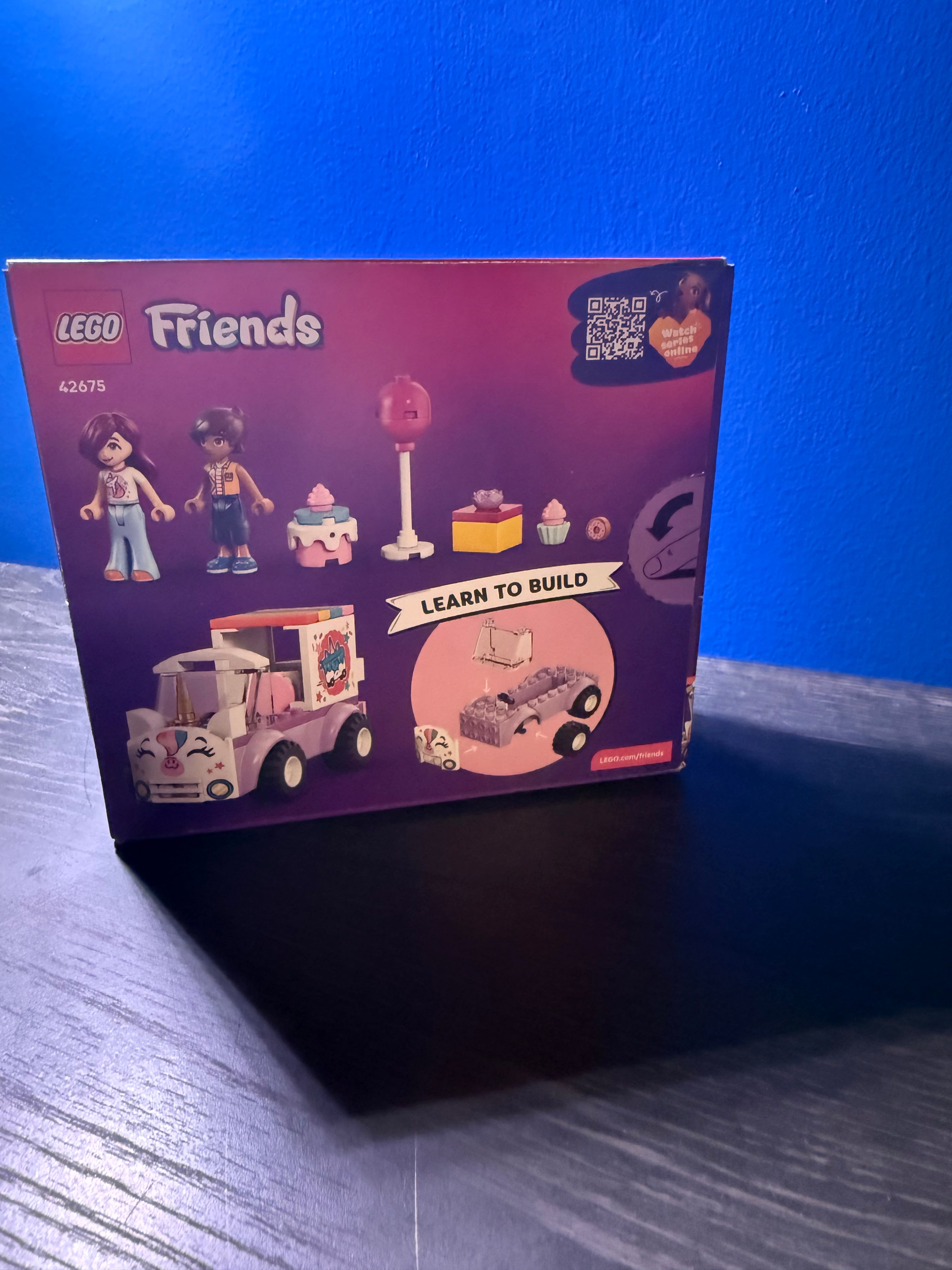 Lego Friends Unicorn Cake Delivery Car 42675