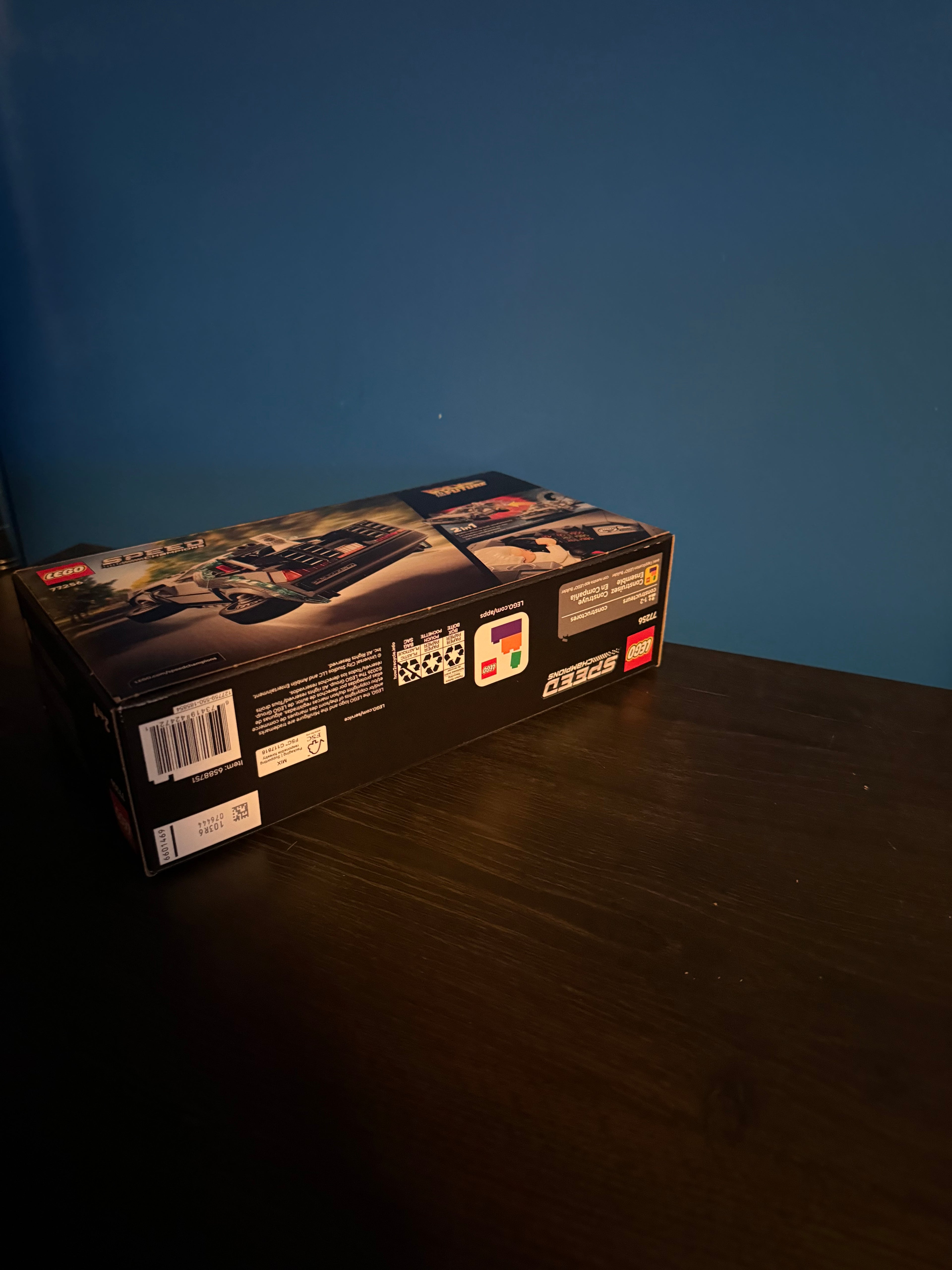 LEGO Speed Champions Time Machine from Back to the Future 77256
