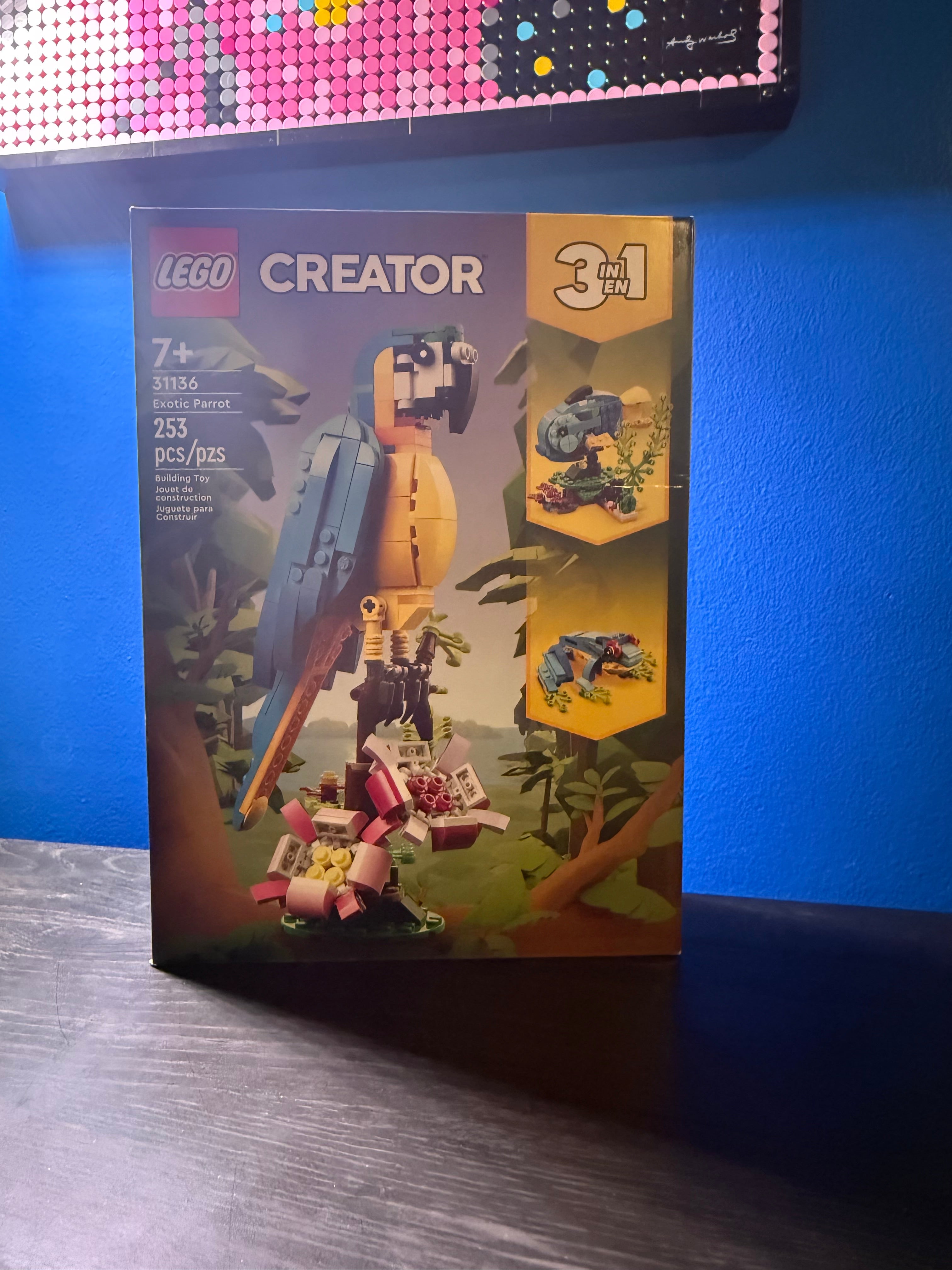 Lego Creator Exotic Parrot 31136