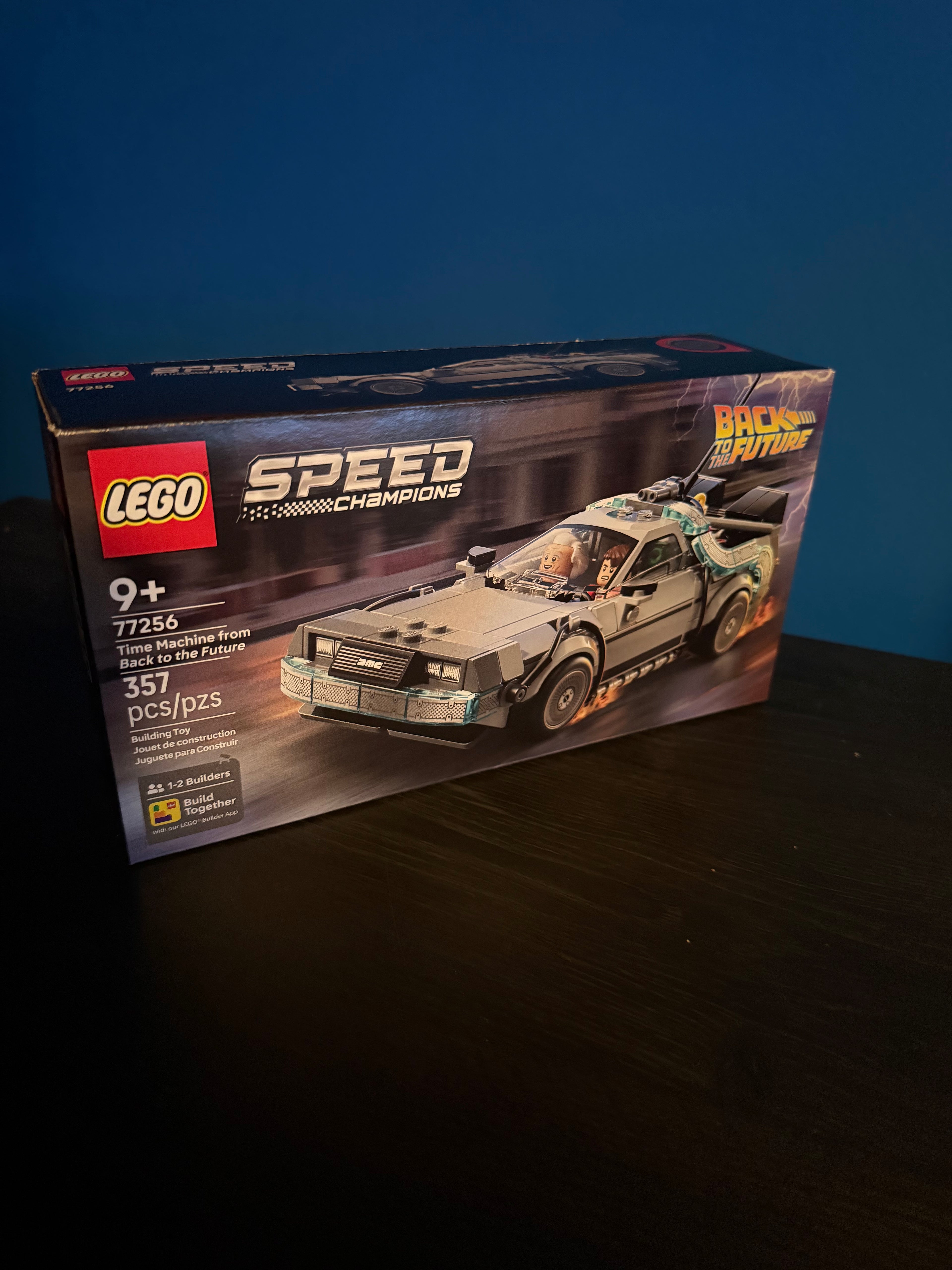 LEGO Speed Champions Time Machine from Back to the Future 77256