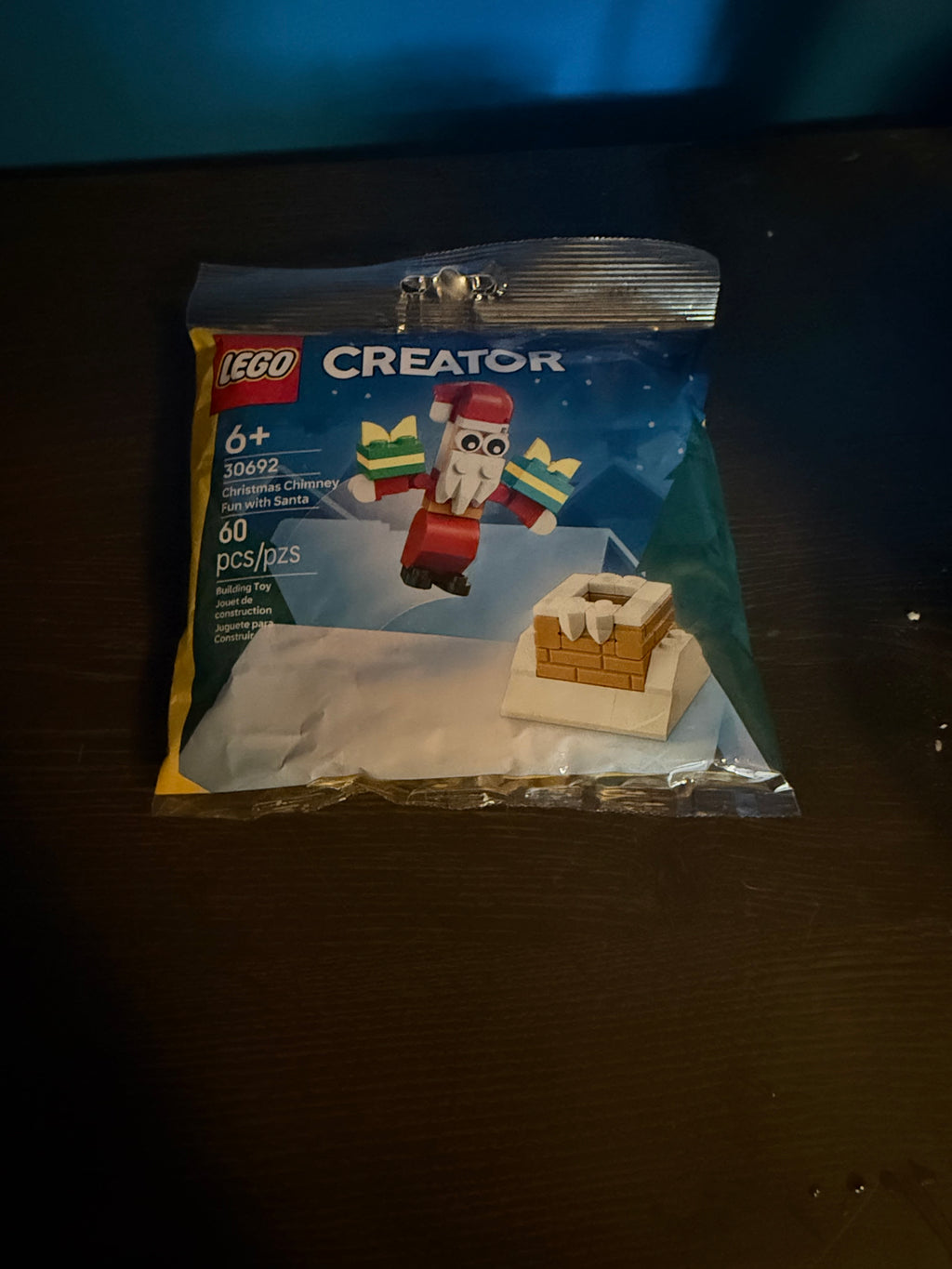 Lego Poly Bag Christmas Chimney Fun with Santa 30692