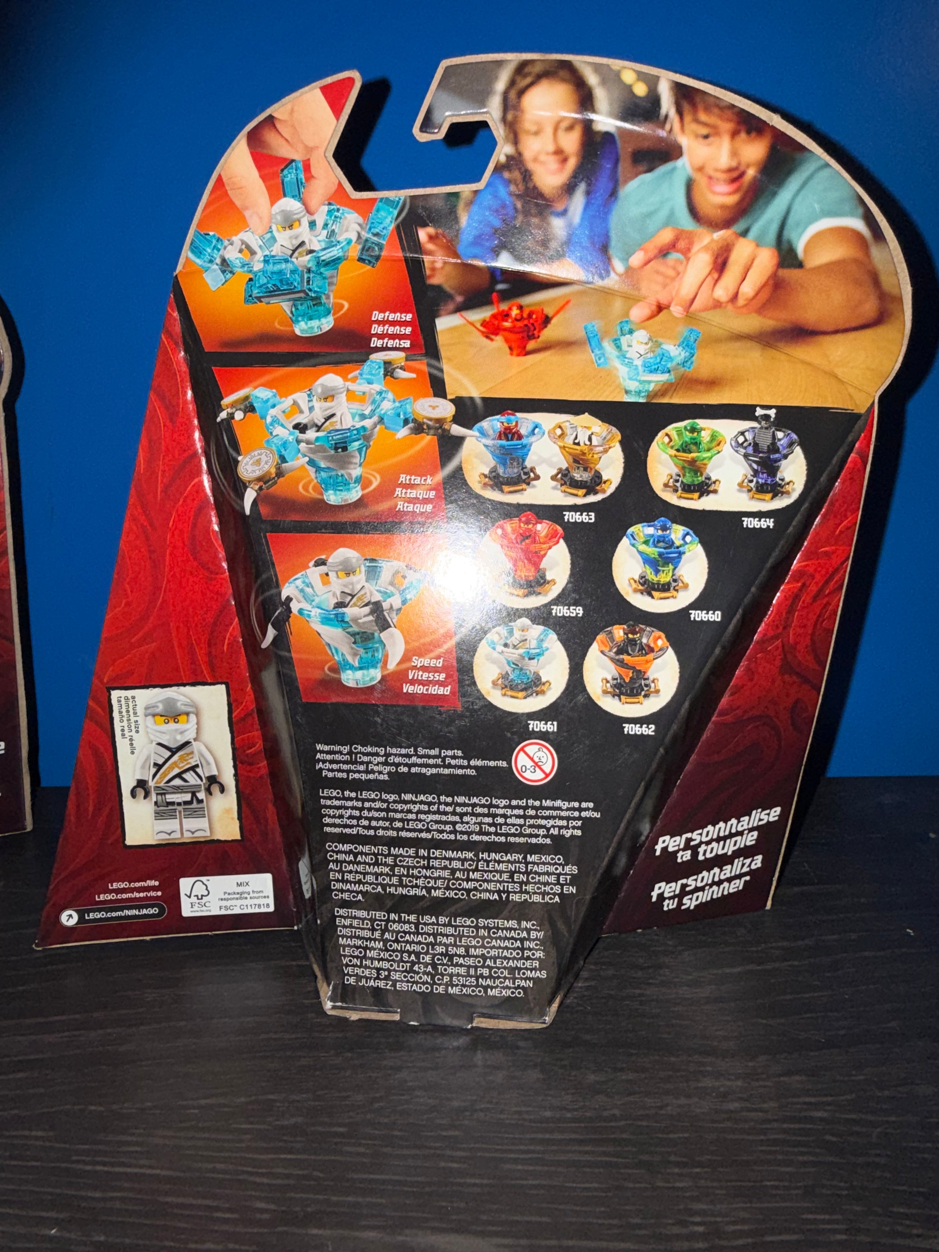 Lego Spinjitzu Zane 70661
