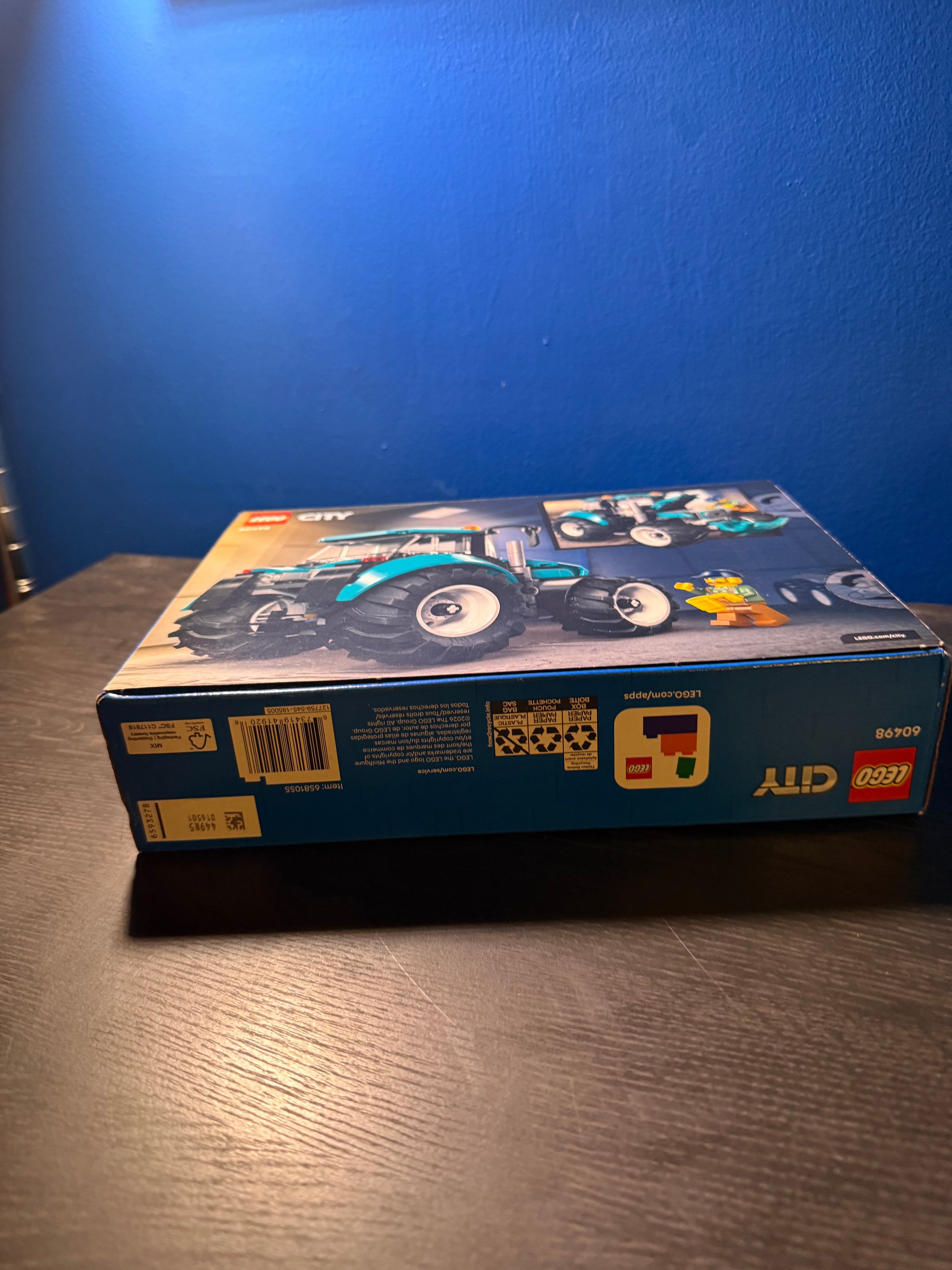 LEGO City Tractor Building 60498