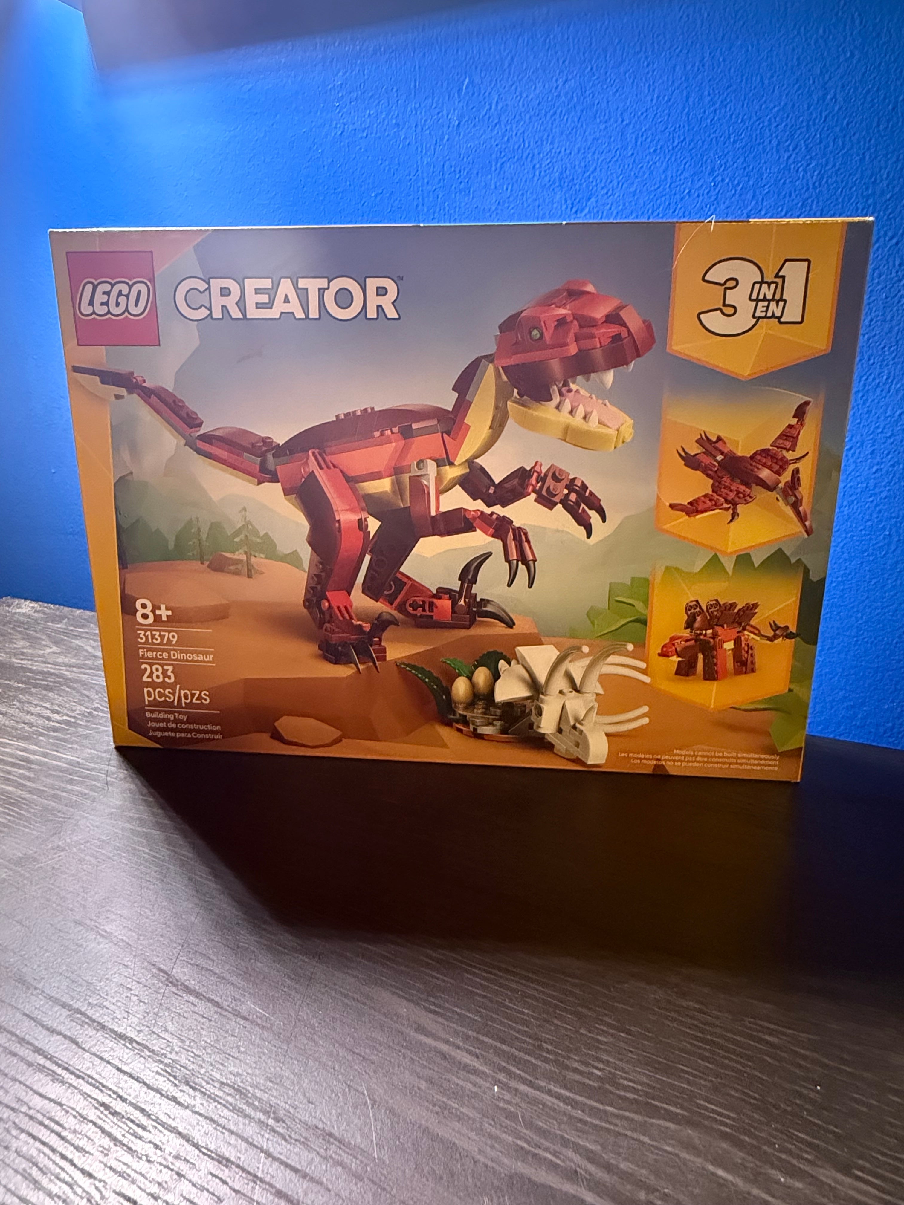 LEGO Creator 3 in 1 Fierce Dinosaur Building 31379