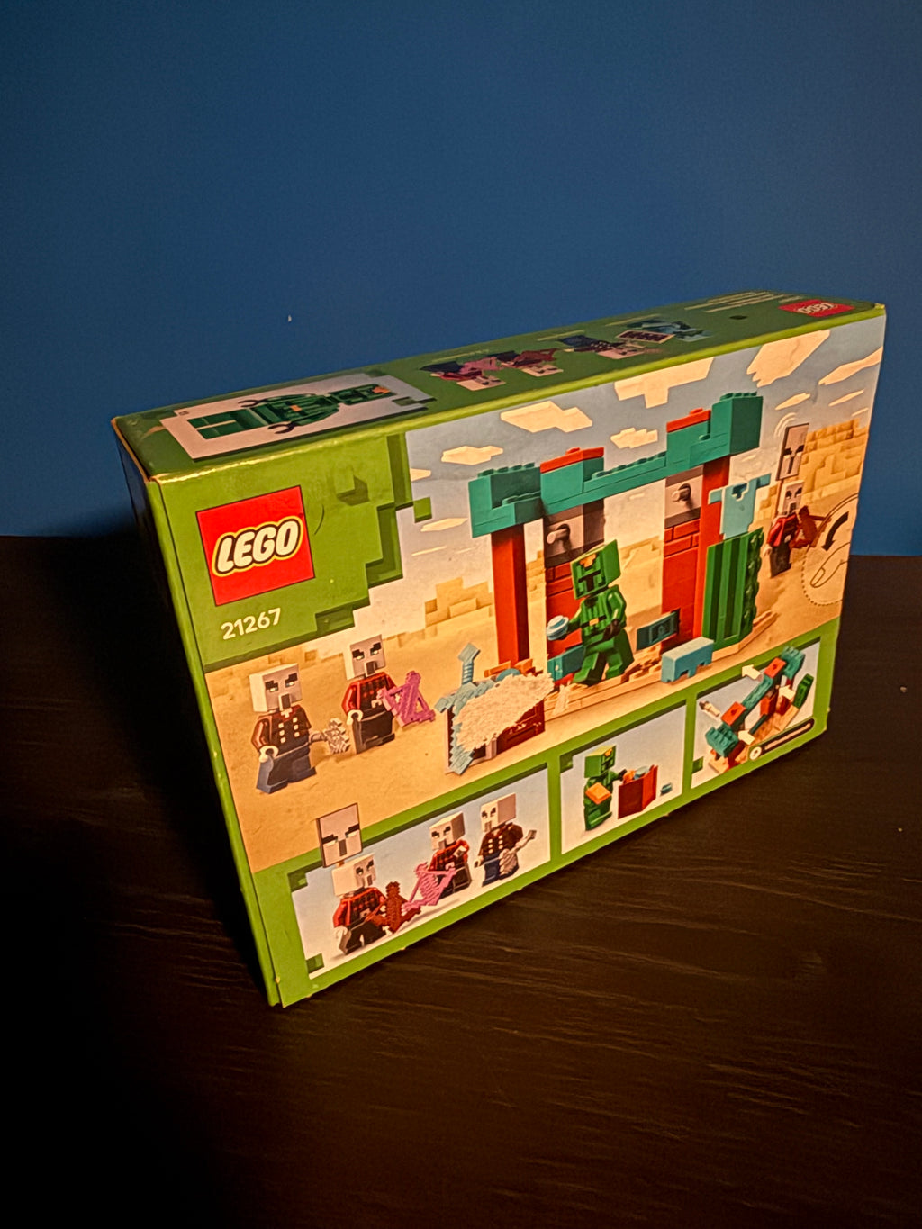 Lego Minecraft 21267 the illager Desert patrol