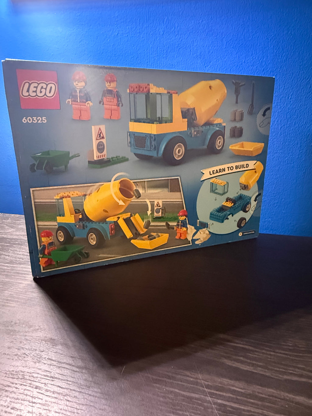 Lego City Cement Mixer Truck 60325