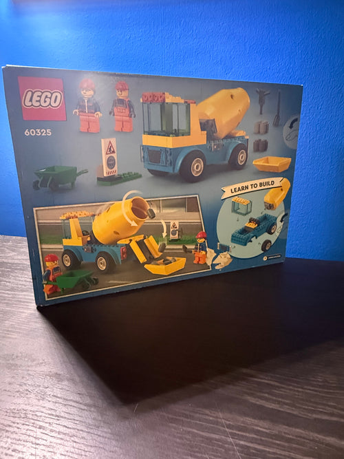 Lego City Cement Mixer Truck 60325