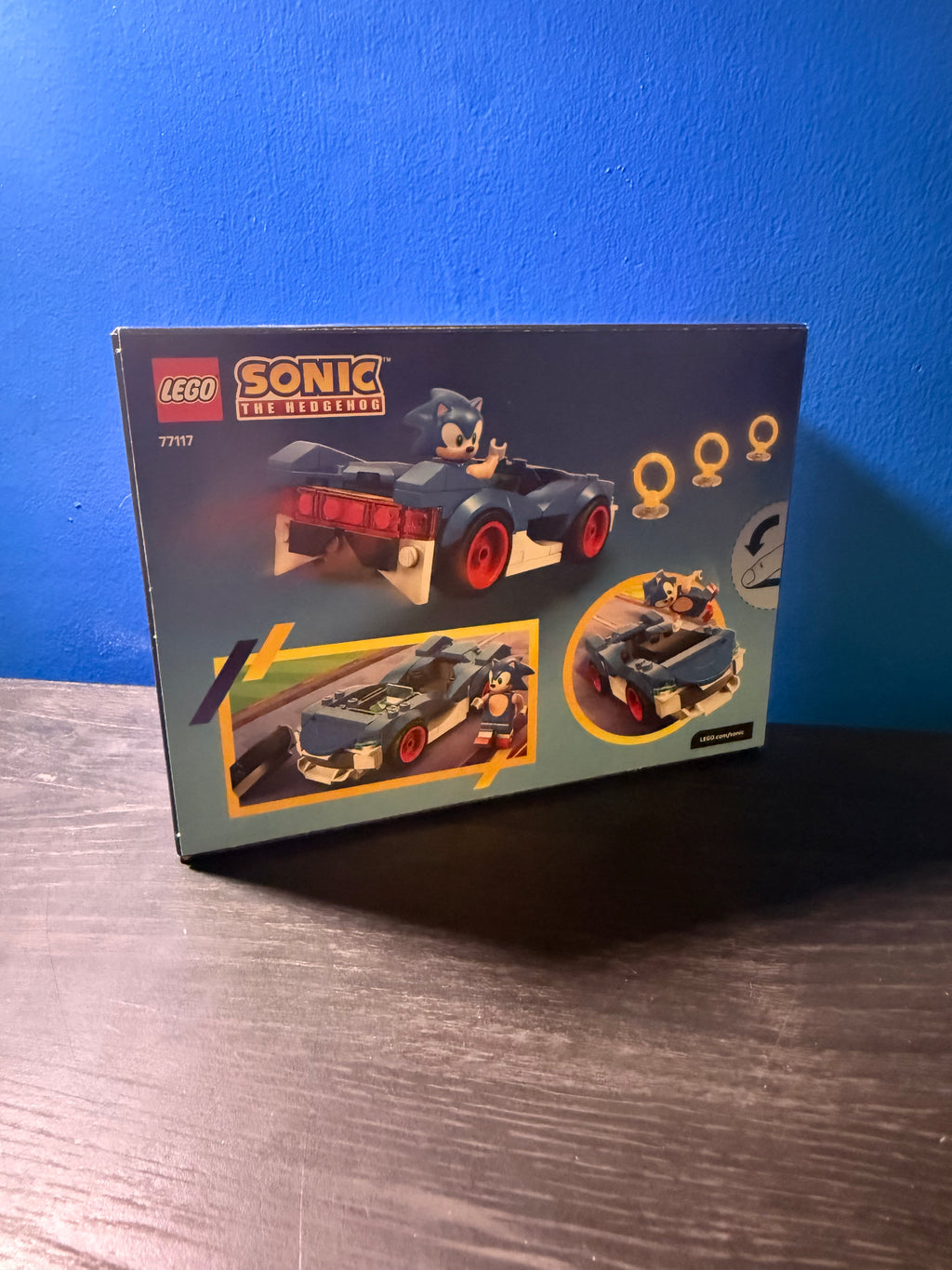 Lego sonic sonic speedster lightning 77117