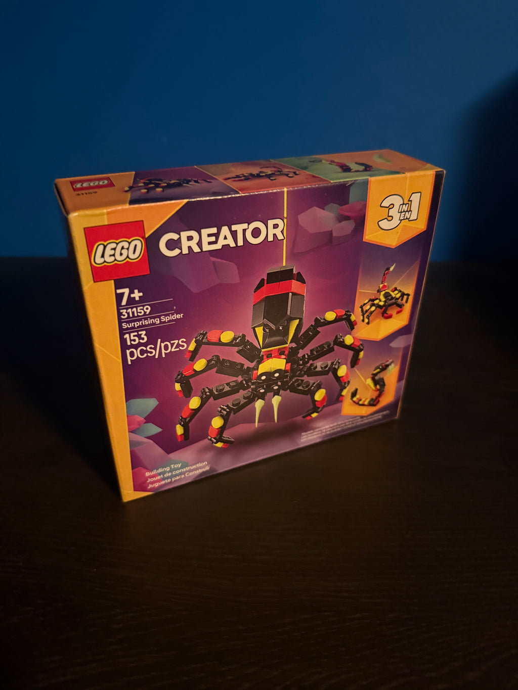 Lego creator surprising spider 31159