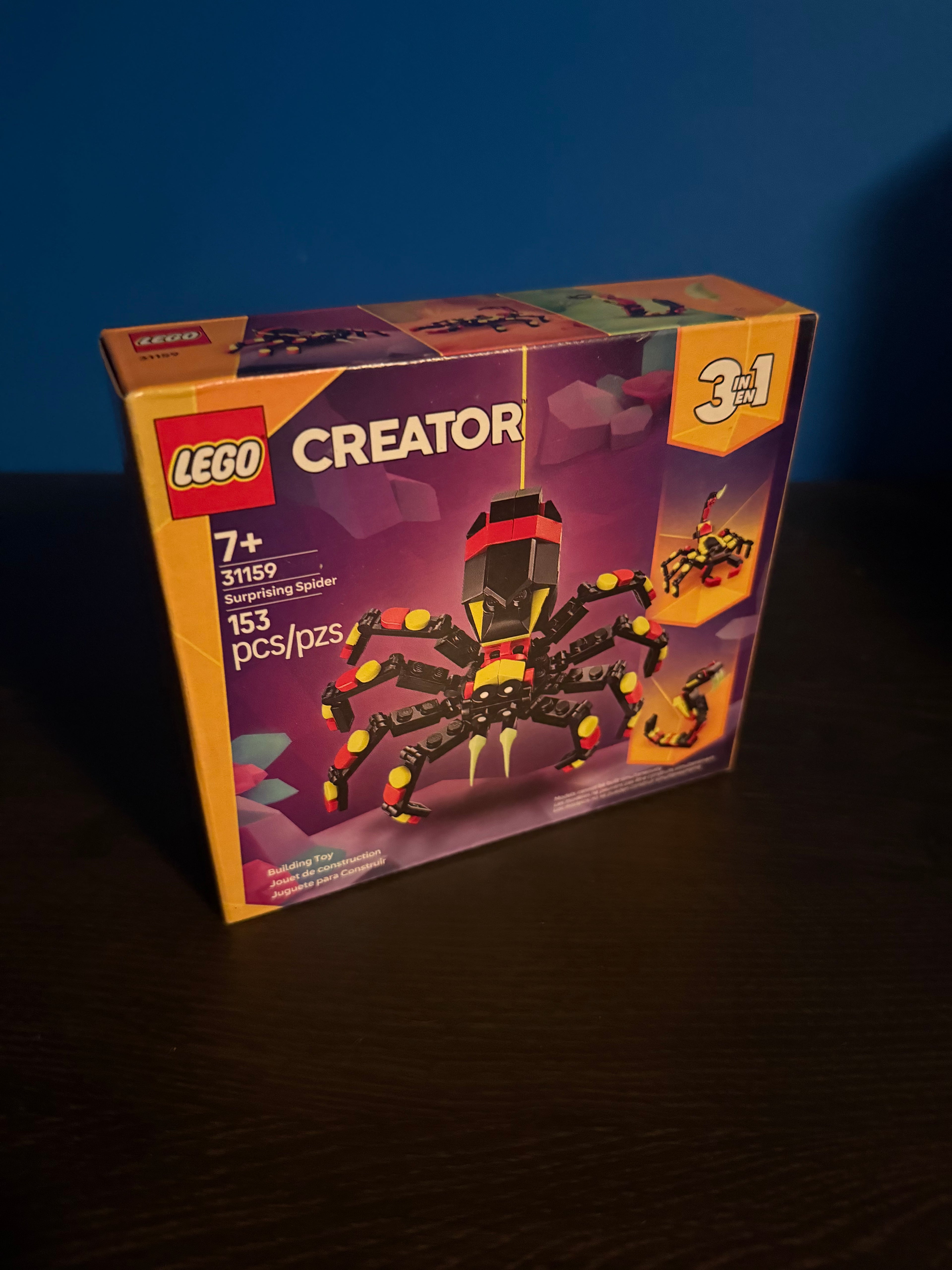 Lego creator surprising spider 31159