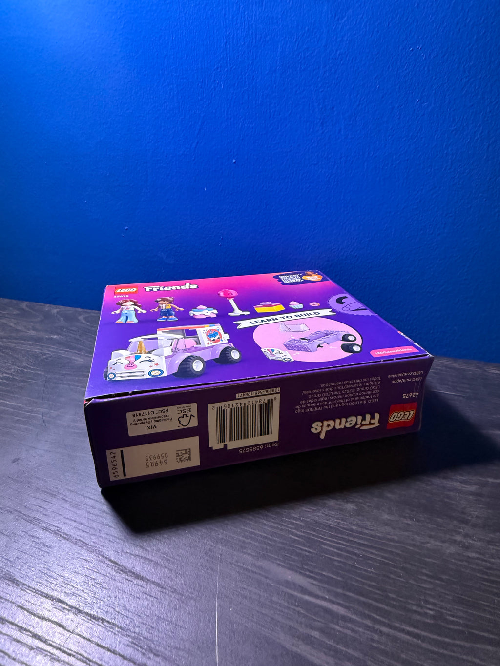 Lego Friends Unicorn Cake Delivery Car 42675