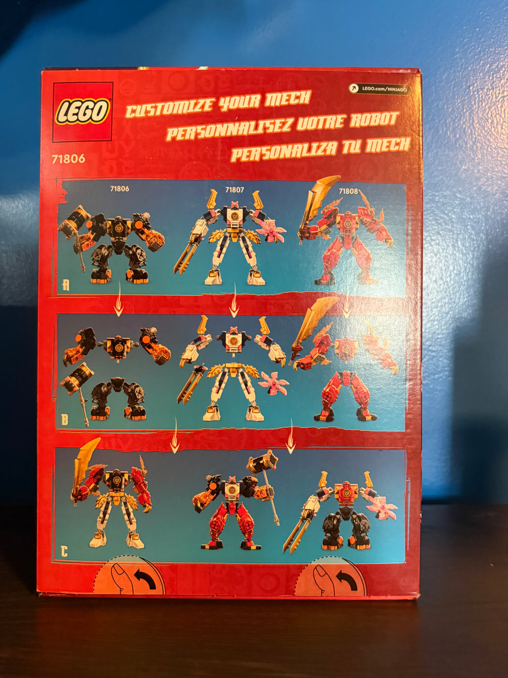 Lego Cole's Elemental Earth Mech 71806