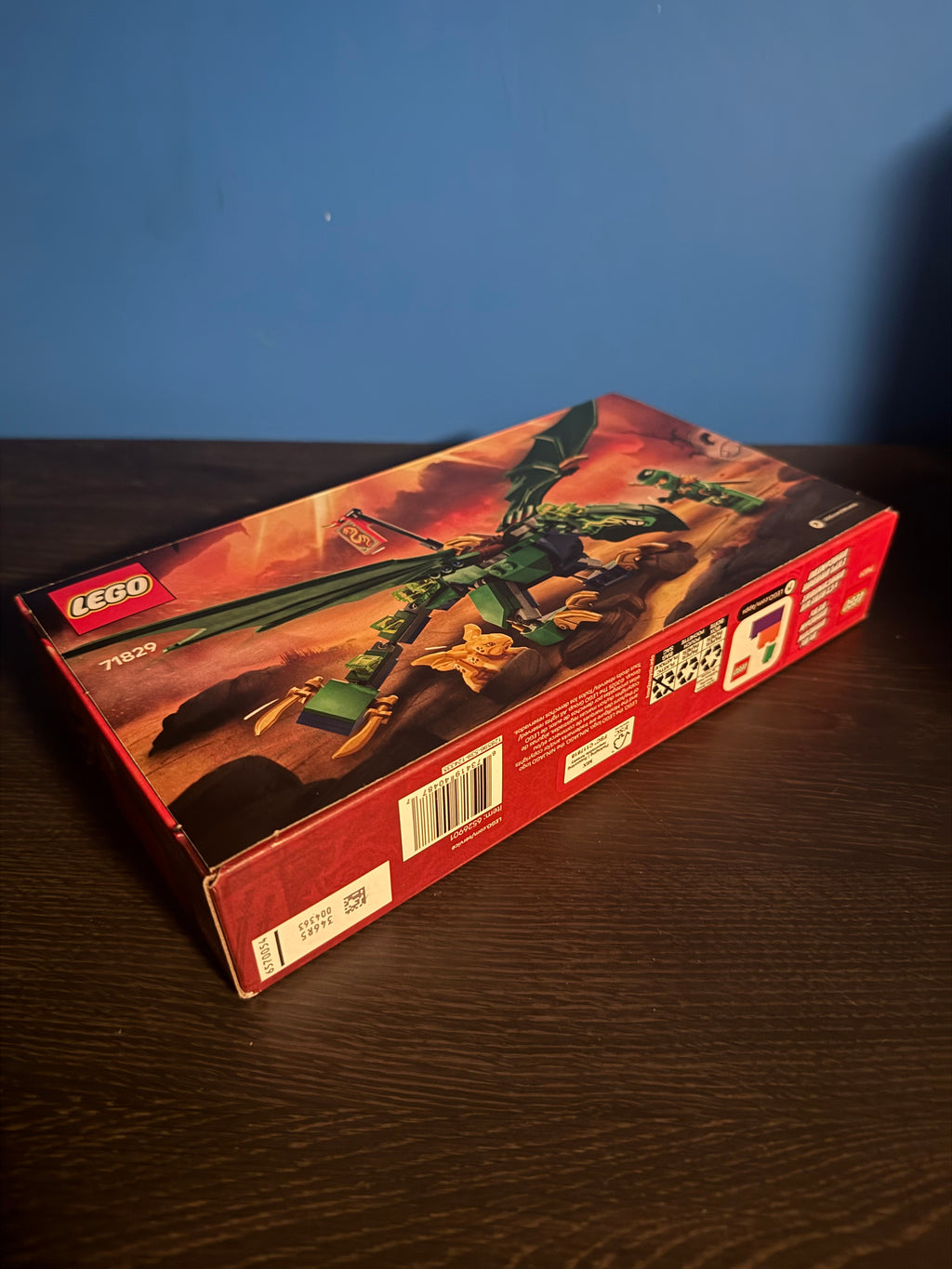 Lego ninjago Lloyds green Forest dragon 71829