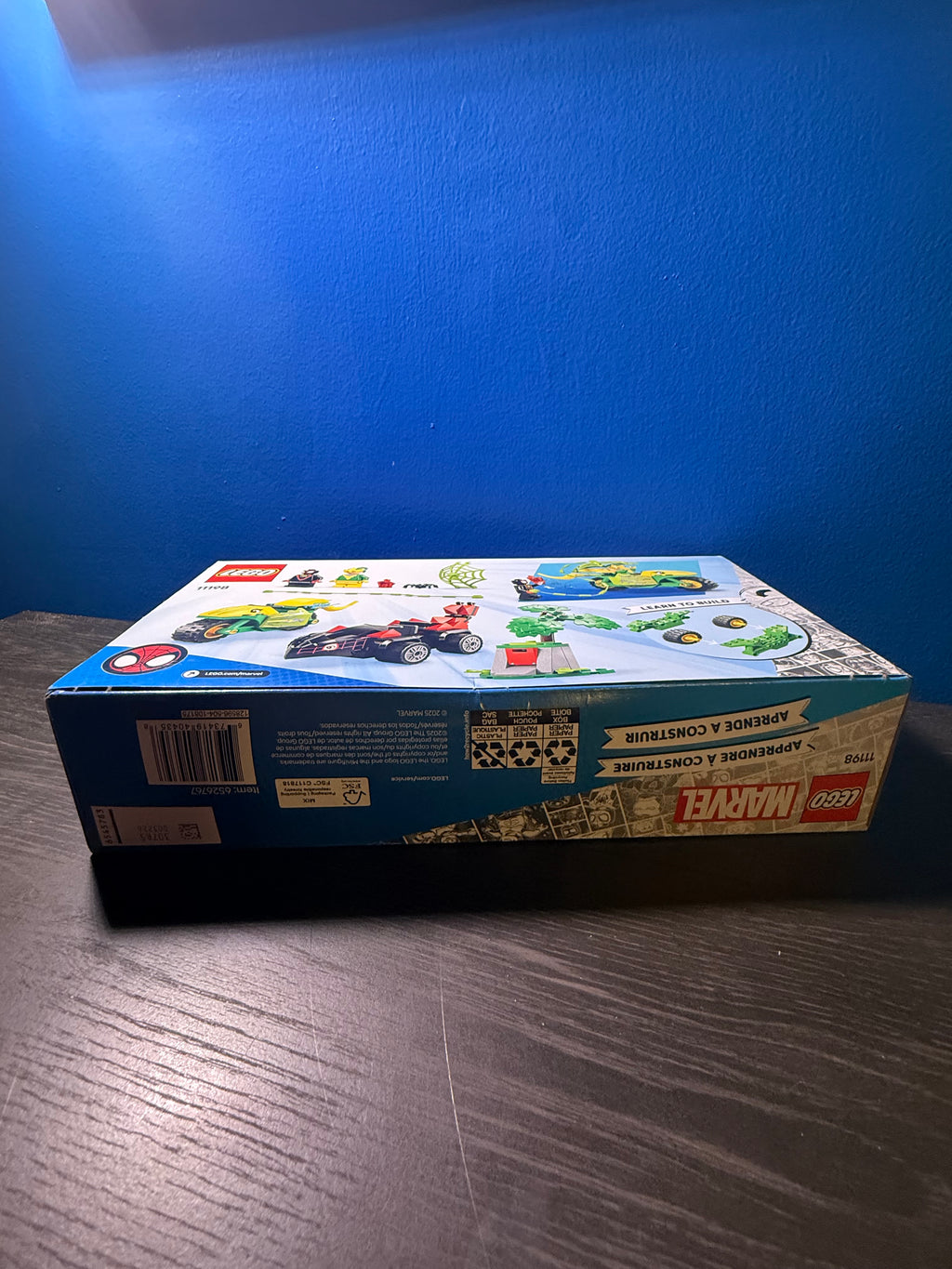 LEGO marvel Spin and Electro Dinosaur Vehicle Chase 11198