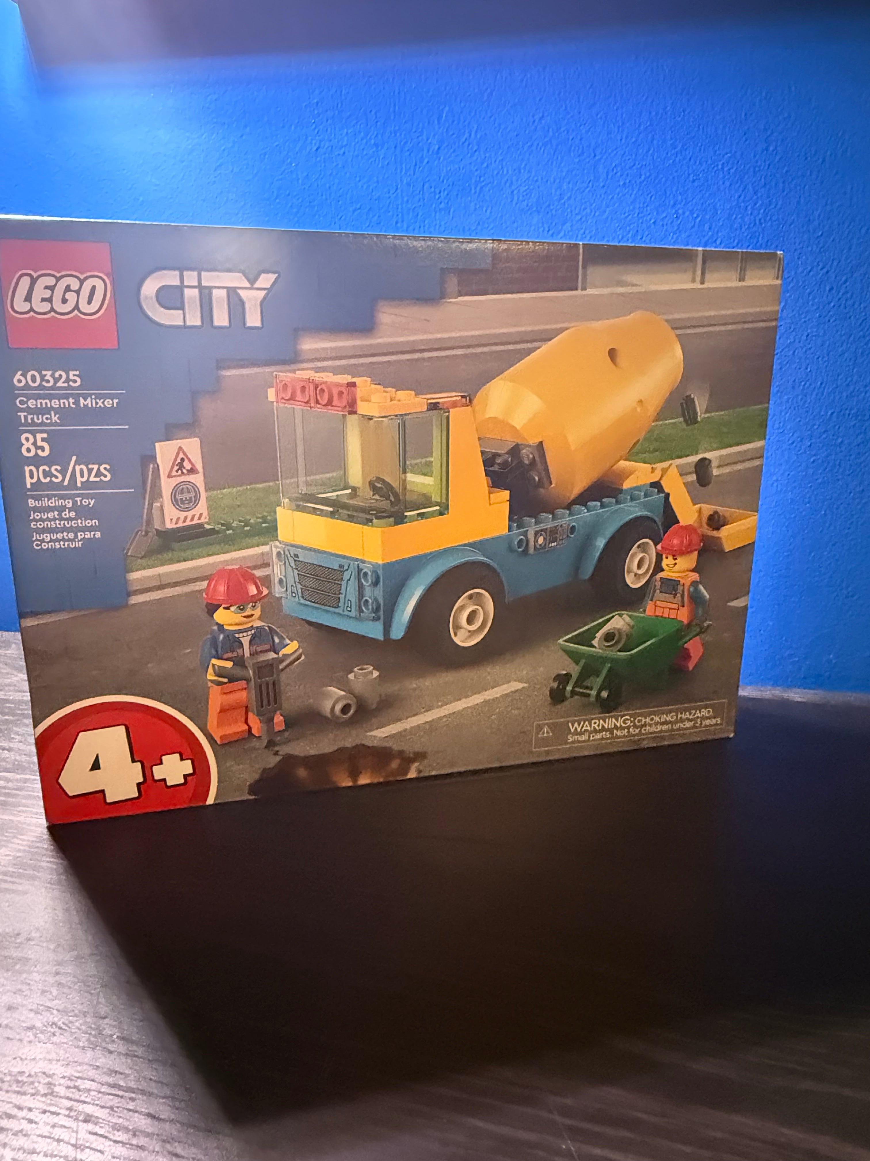 Lego City Cement Mixer Truck 60325