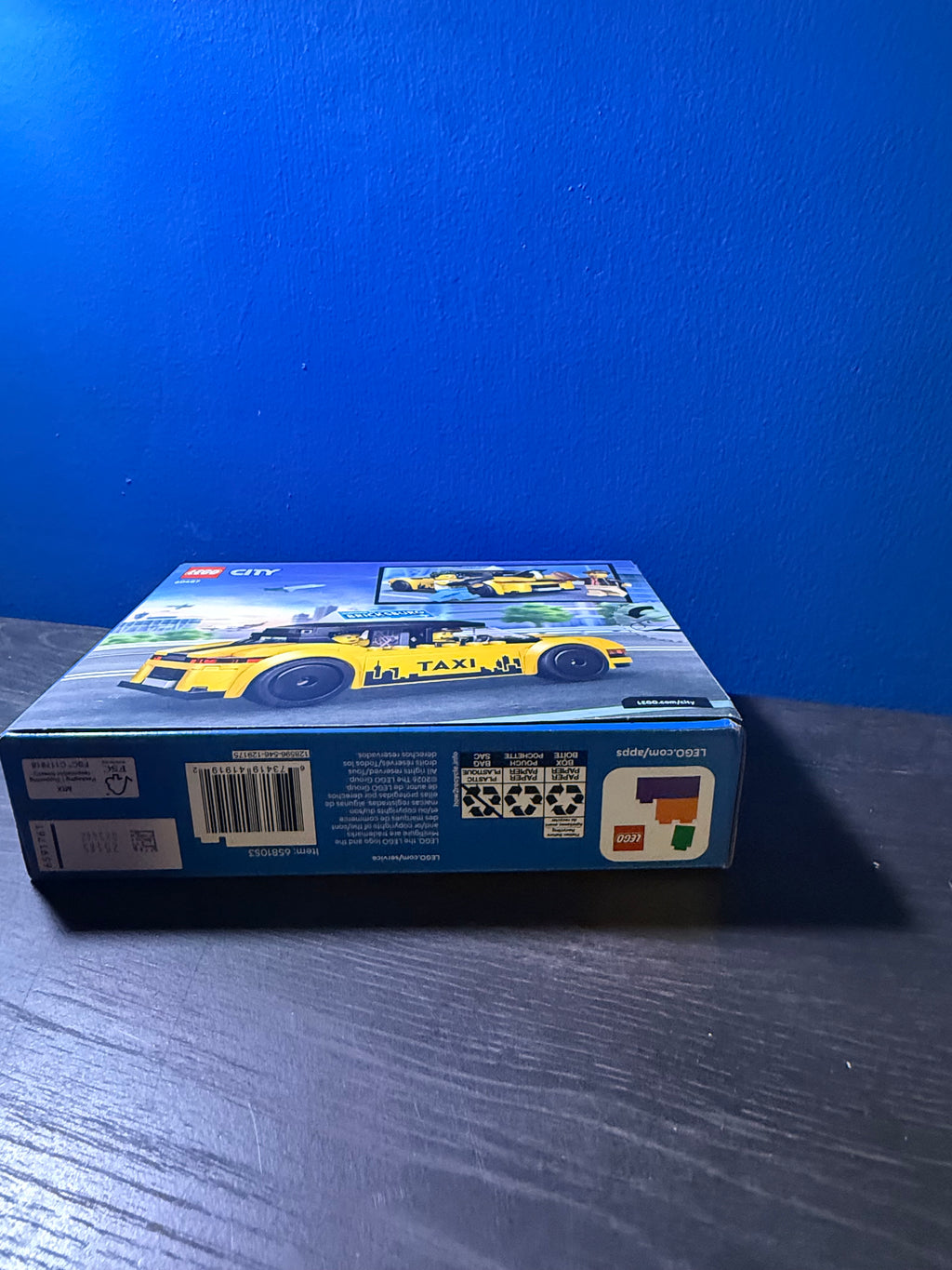 LEGO City Yellow Taxi 60487