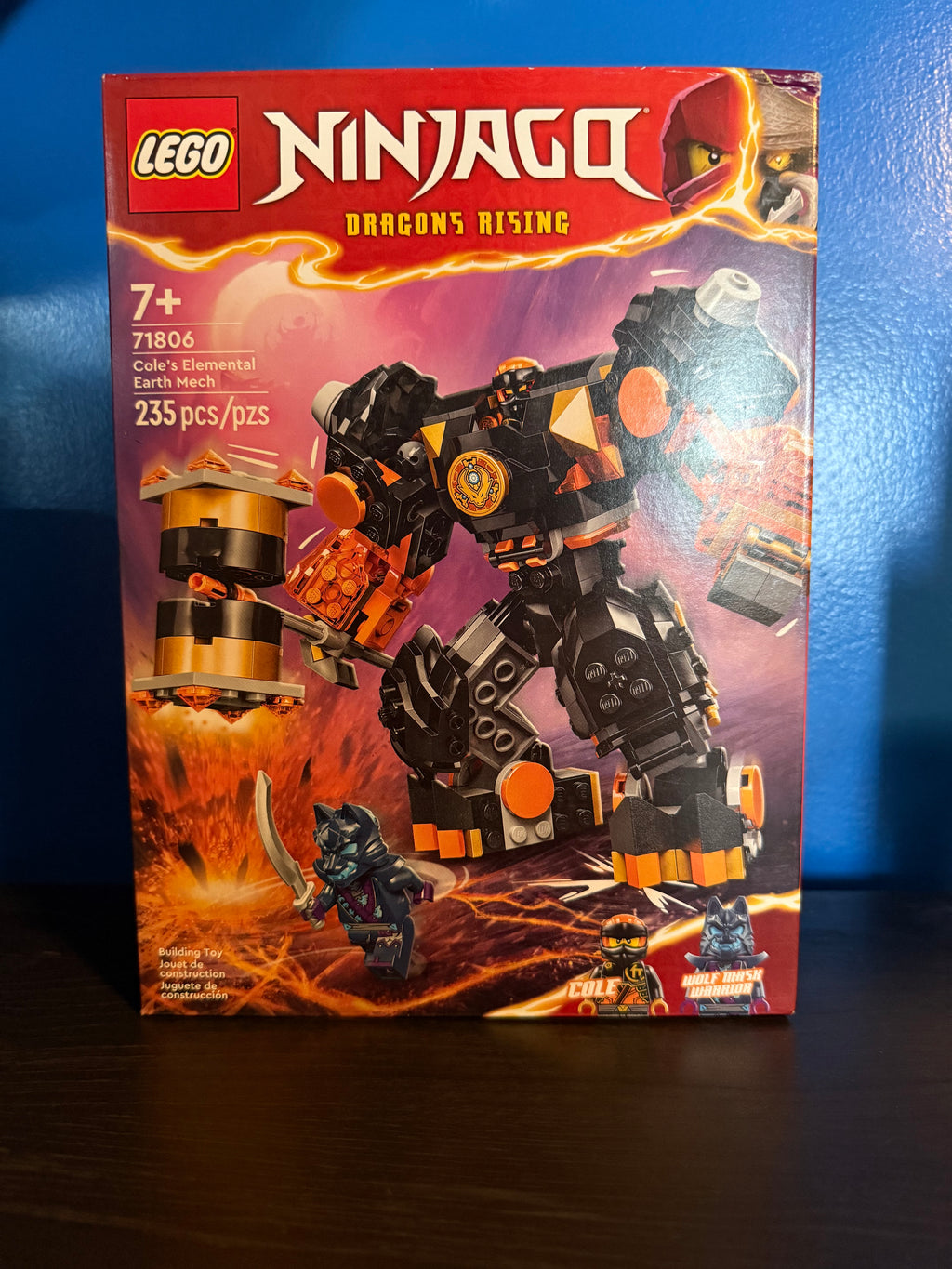 Lego Cole's Elemental Earth Mech 71806