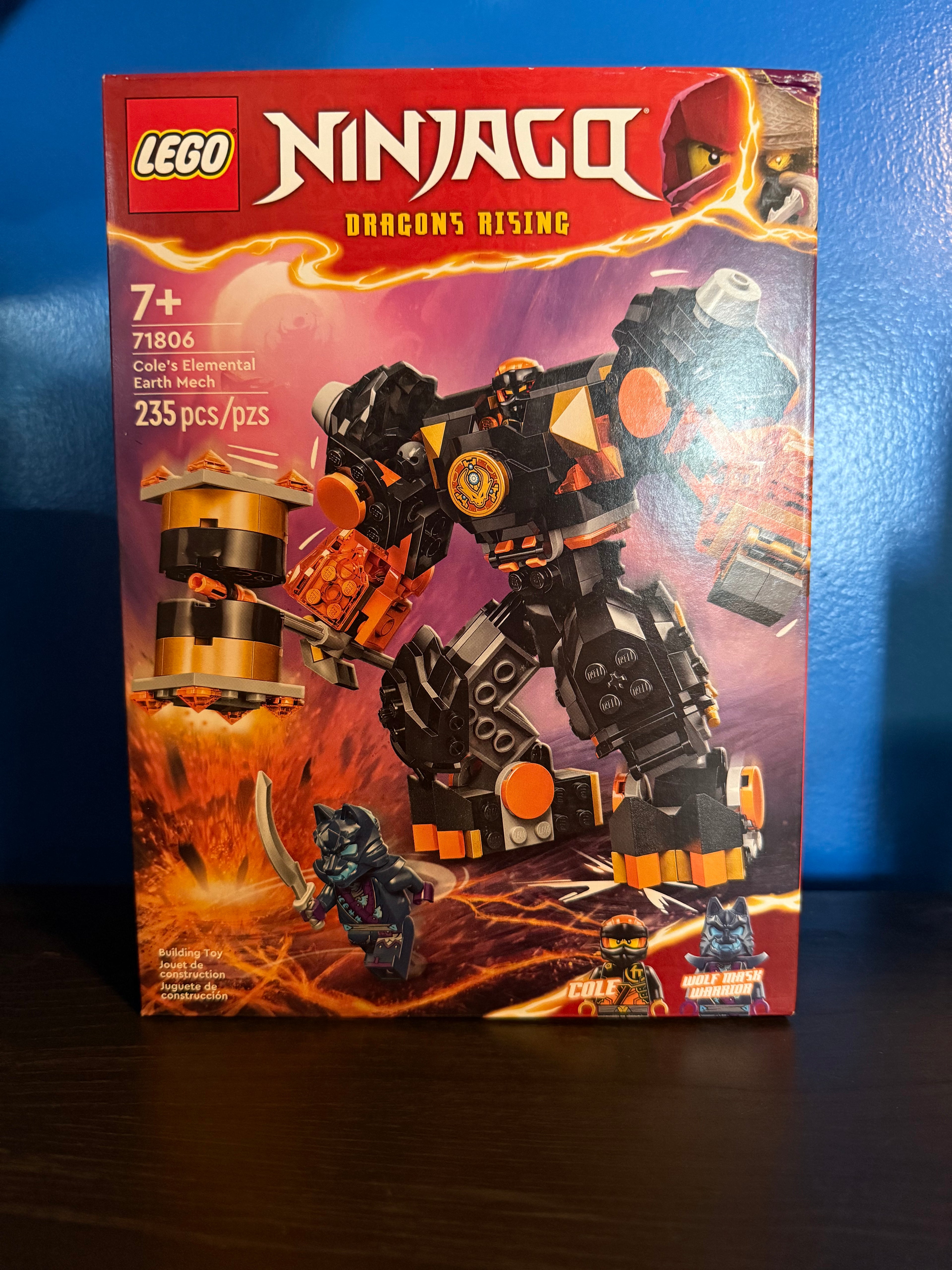 Lego Cole's Elemental Earth Mech 71806