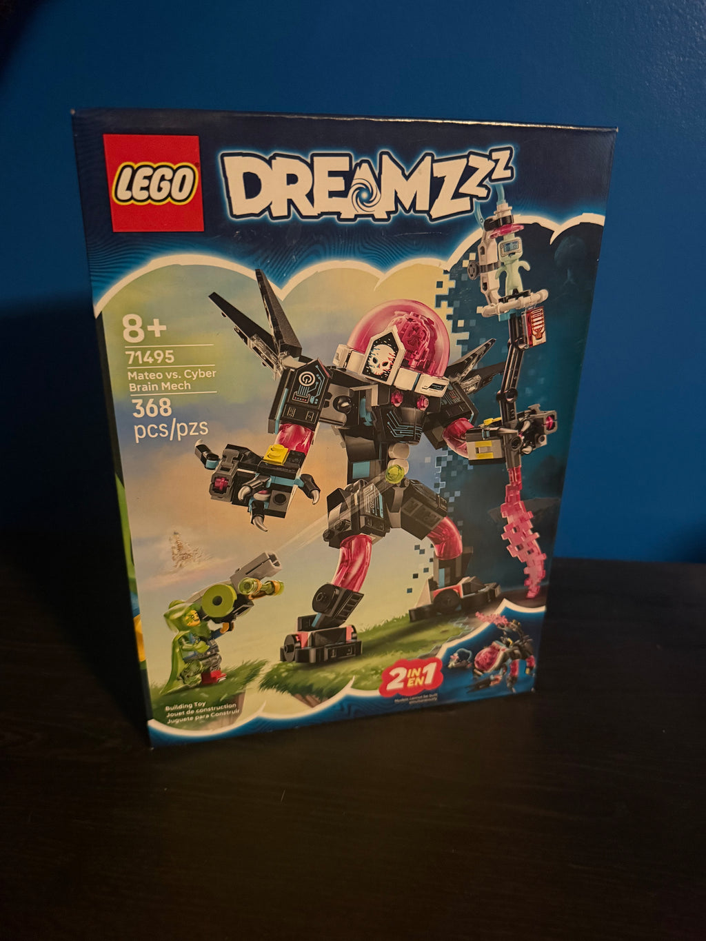 Lego Dreamz Mateo vs Cyber Brain Mech