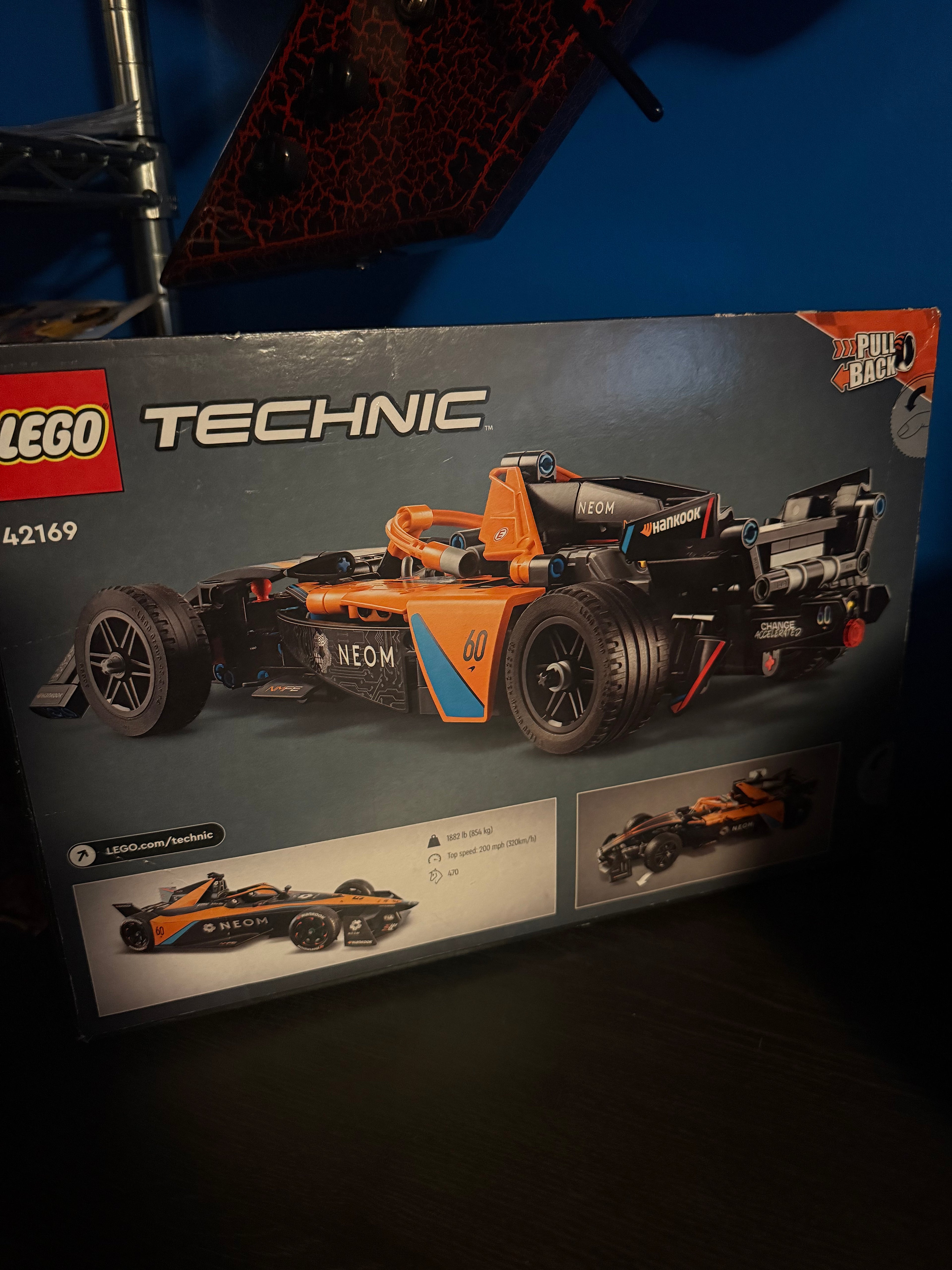 Lego Technic NEON McLaren Formula E Team 42169
