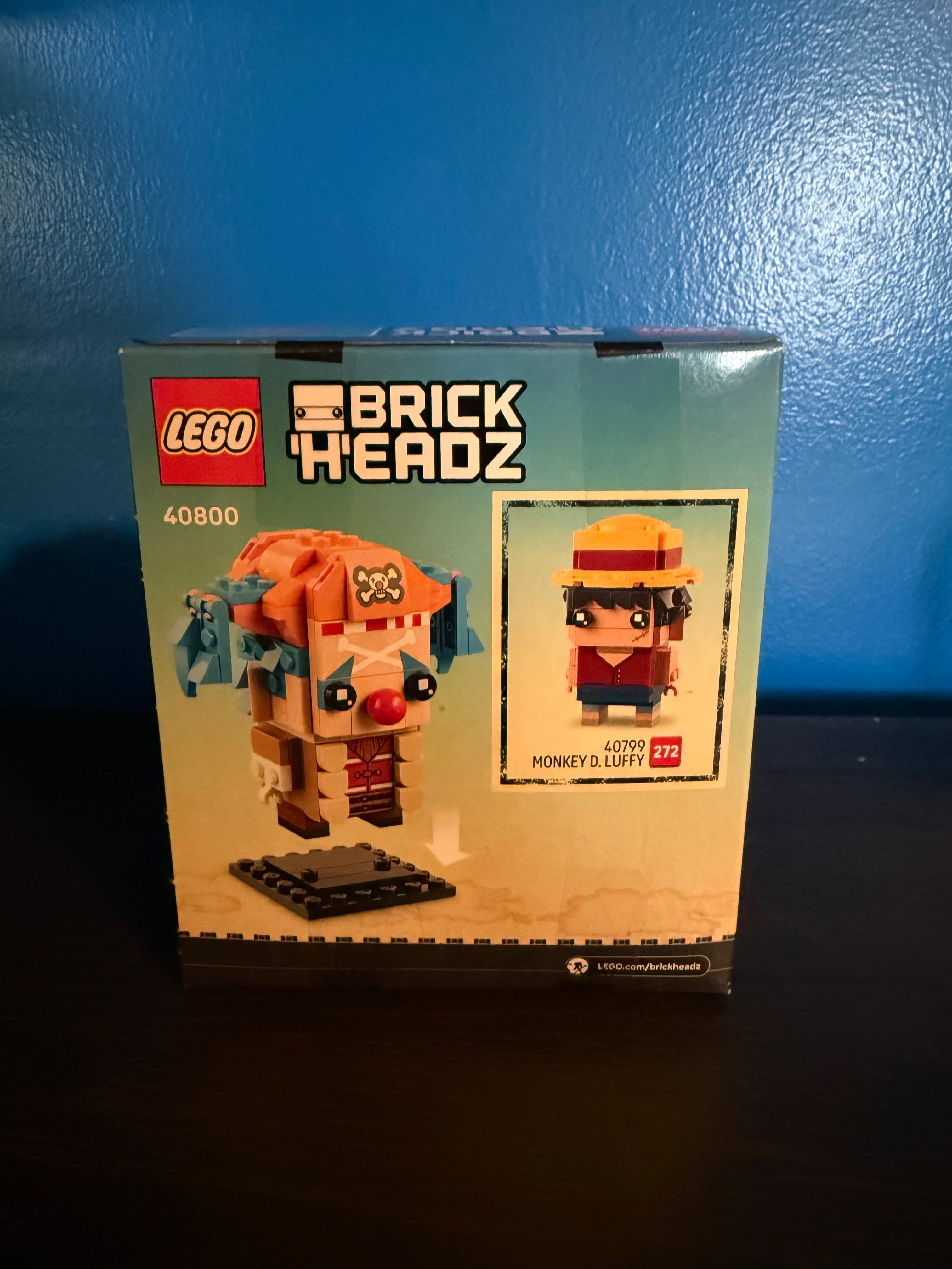 Lego Brick Headz Buggy the Clown Figure