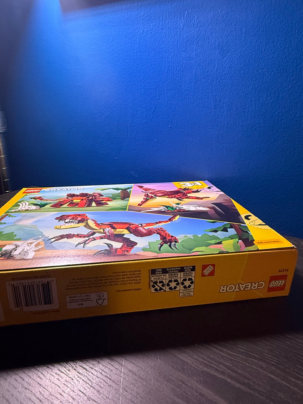 LEGO Creator 3 in 1 Fierce Dinosaur Building 31379