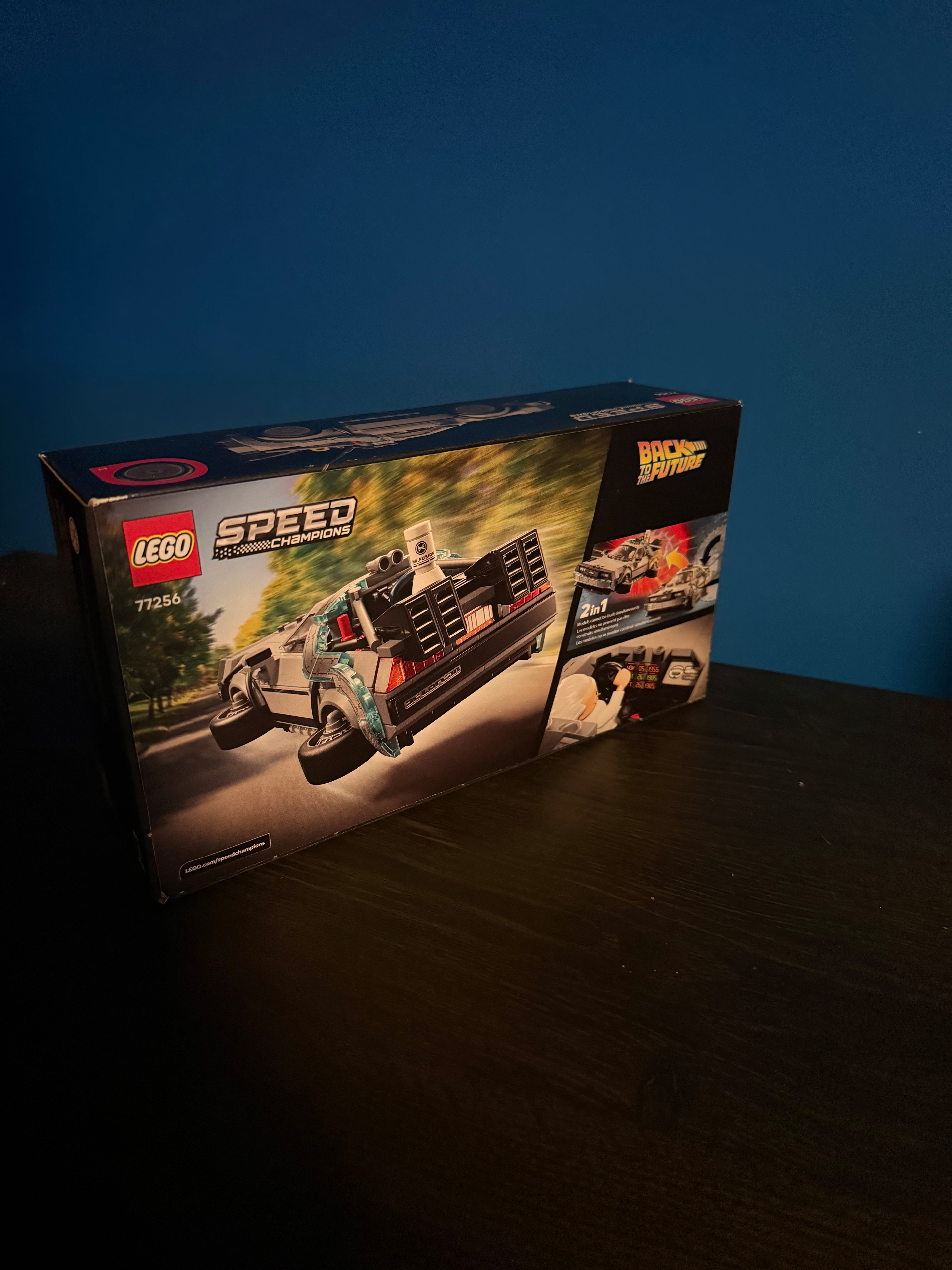 LEGO Speed Champions Time Machine from Back to the Future 77256